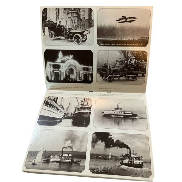 Seattle Vintage Souvenir 32 Historical Postcards Booklet - Picture 10 of 11